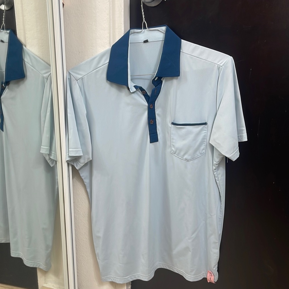 State and liberty polo shirt